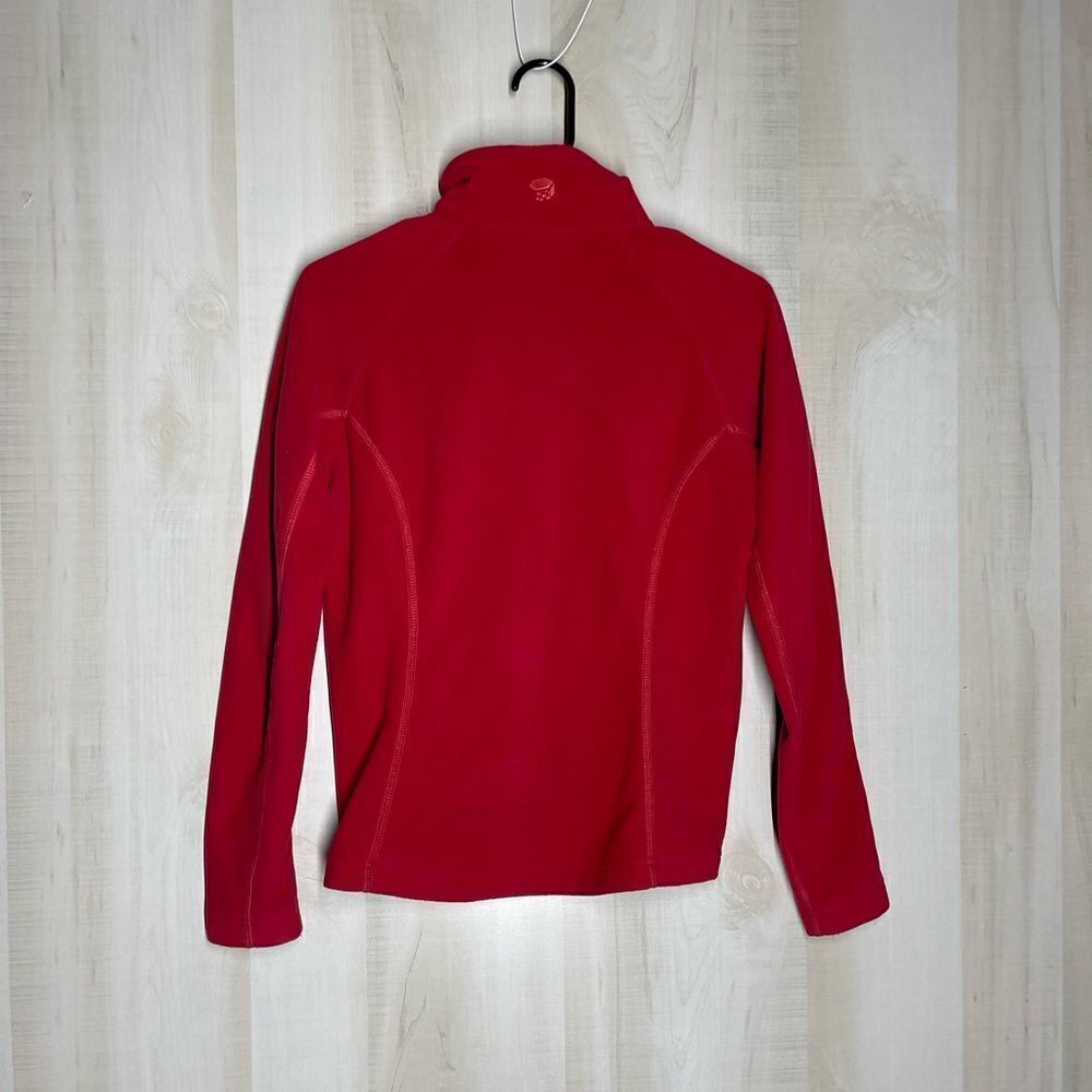 Mountain Hard Wear red fleece pullover, size small - Picture 8 of 12